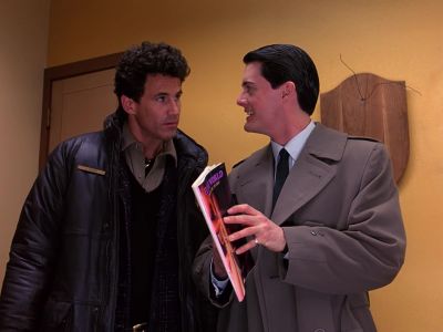 Here's a page that's marked. - Twin Peaks