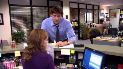 "Here's a suggestion, computer.
"I assume you read binary. - The Office