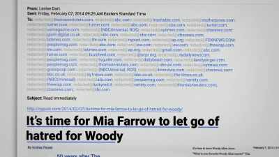Here's a validator
you can put on-air to say
that she's brainwashed. - Allen v. Farrow