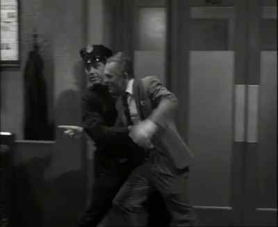 Here's another fish
for the tank, Sergeant. - The Munsters