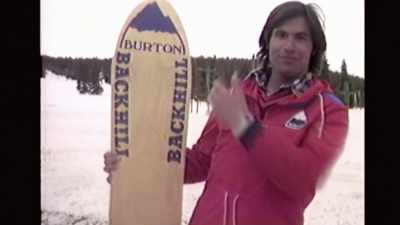 - Here's this guy,
he's goin' door to door, - Dear Rider: The Jake Burton Story
