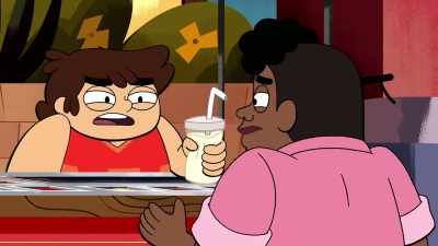 -Here's your horchata -- - Victor and Valentino