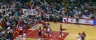Here's Jordan for three!
Yes! - Chasing Greatness: Coach K x LeBron