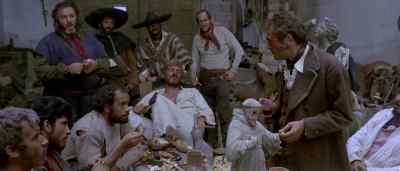 Here's another Leone hotel gag. - For a Few Dollars More
