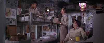 Here's your lousy mail! - Ensign Pulver
