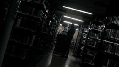 Here's your overdue book. - The Magicians