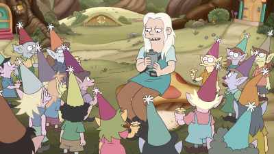 Here's to peace between our peoples, - Disenchantment