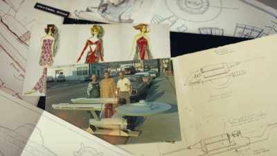 "Here's some sketches
of the clothes." - For the Love of Spock