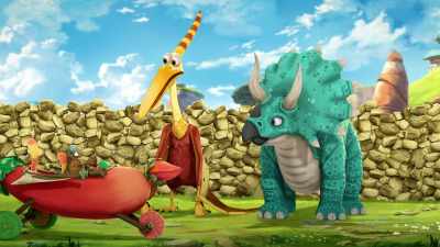 Here's the next load of materials.
How are we doing? - Gigantosaurus