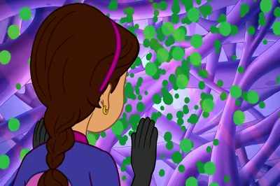 Here's the plan.
We grab the allergens with these, - The Magic School Bus Rides Again