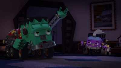 Here's what we do.
First, let's get the lights back on. - Mighty Monsterwheelies