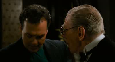 Listen here's what I want you to doShitTell Selina you knowMs Kyle in thereTell her tell her I had to go out of townTell her there's a big business deal came up or sNo You know what Tell herLet her know that not in some kind of dumbbe my girlfriend kind - Batman Returns