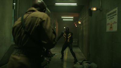 ["Hero" playing] - Black Lightning