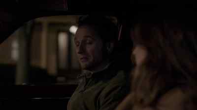(heroic music playing
on television) - The Americans