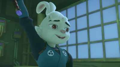 [heroic music plays] - Samurai Rabbit: The Usagi Chronicles