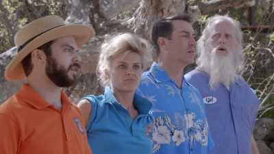 -(heroic music) - Rob Riggle's Ski Master Academy