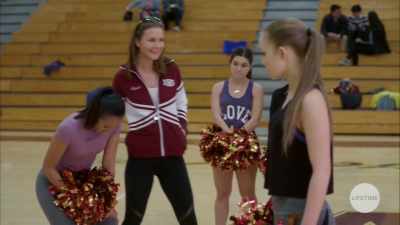 He's a backup receiver. - The Secret Lives Of Cheerleaders