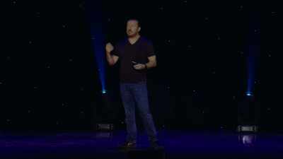 He's a fundamentalist, 
creationist Christian. - Ricky Gervais: Humanity
