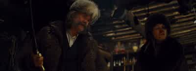 If he is a goddamn sheriff I'm a monkey's uncleGoodThen you can share bananas with your nigger friend in the stable - The Hateful Eight