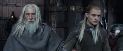 He's a herald of woe. - The Lord of the Rings: The Two Towers