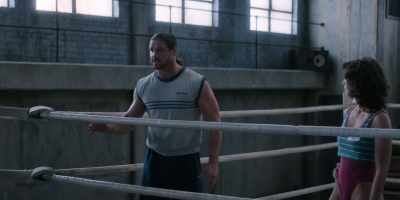He's a legend in the ring,
but he's also literally... gigantic. - GLOW