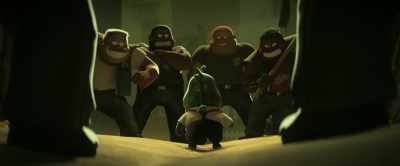 He's a loose cannon
with a short fuse, - The Bad Guys
