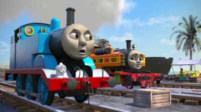 He's a racing car, Nia,
free and easy. - Thomas & Friends: Big World! Big Adventures! The Movie