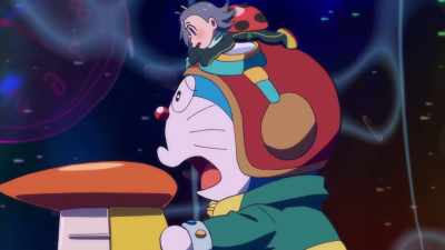 He's a robot that protects the Three Sages. - Doraemon the Movie: Nobita's Sky Utopia