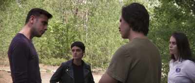 He's a Russian mobster
was, for some reason, - The Tomorrow Job