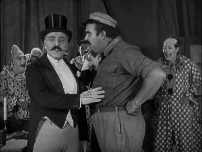 "He's a sensation, but he doesn't know it,
Keep him on as a property man." - The Circus