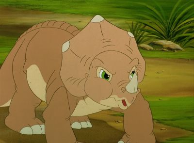 He's a sharptooth - The Land Before Time V: The Mysterious Island