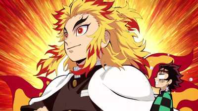 He's a strange one, huh? - Demon Slayer -Kimetsu no Yaiba- The Movie: Mugen Train
