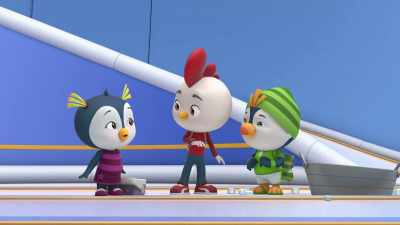 He's a super-speedy
flier, - Top Wing