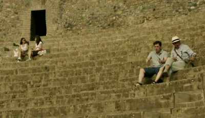 "He's a wonderful actor.
I'm going to sit down." - The Trip