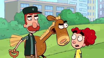 He's actually
very well-behaved when-- - It's Pony