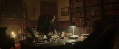 He's afraid that a bomb
traced to England would mean - Bonhoeffer: Pastor. Spy. Assassin