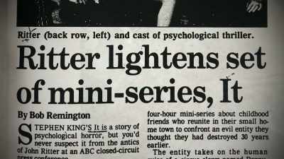 He's always got humor
in his back pocket and - Pennywise: The Story of IT