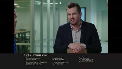 >>> HE'S ALWAYS HARPING ON ABOUT - The Jim Jefferies Show