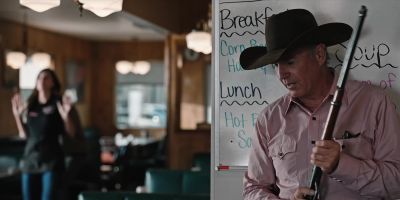 He's around the corner. - Yellowstone