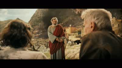 He's asking how far we've comeTwo thousand yearsWe've cometwo thousand yearsBut we didn't expect to meetthe greatArchimedesYouwere alwaysgoing tomeet meThat dial is a forced deckIt doesn't take us anywhere but hereHe built it to get helpWell we just - Indiana Jones and the Dial of Destiny