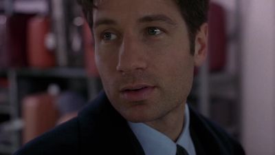 He's at the baggage claim. - The X-Files
