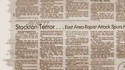 HE'S ATTACKING HERE
WELL OFF THE FREEWAY. - The Golden State Killer: It's Not Over