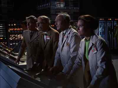 He's attacking the image. - The Time Tunnel