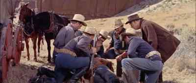 He's badly hurt. - Fort Massacre