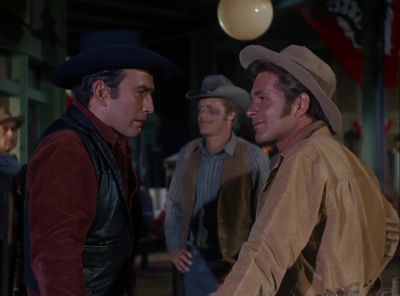 He's been courtin'
Judith Morrow, hasn't he? - The Virginian