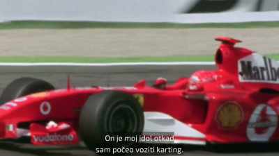 He's been
my idol since I started driving go-karts. - Schumacher