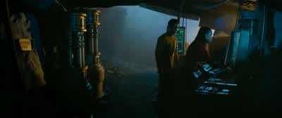 He's been piggybacking the subspace links between the probes. - Star Trek Beyond