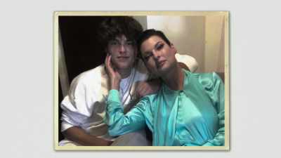 He's been my rock.
He's been so supportive. - The Super Models