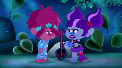 He's been super tired,
missing jam sessions - Trolls: TrollsTopia