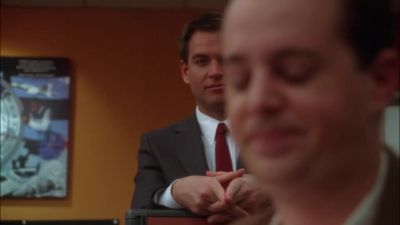 He's behind me isn't he - NCIS